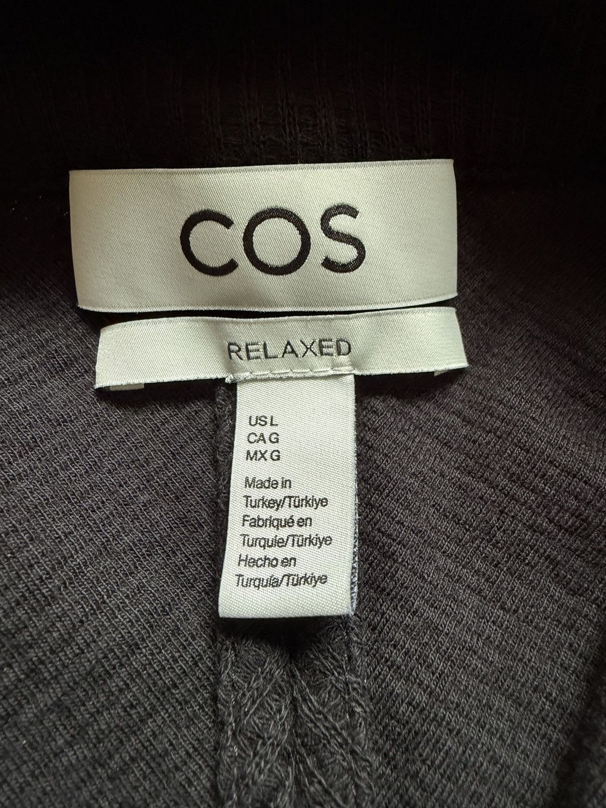 Cos COS Cotton Track Jacket Size US L / EU 52-54 / 3 - 3 Thumbnail