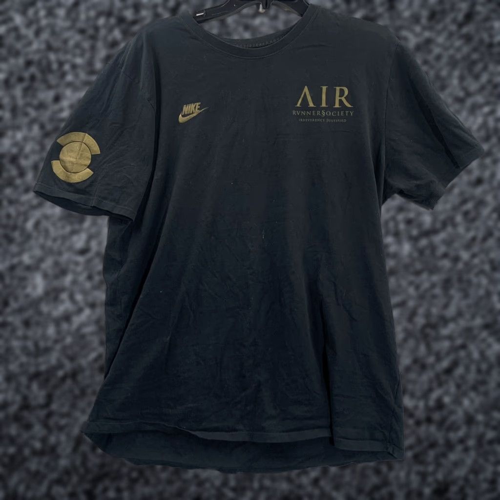 Nike Nike Air Short Sleeve T-Shirt Crew Neck XL Men Black Shirt Men XL Nike Air Short Sleeve T-Shirt Black Crew Neck XL Nike Air Size US XL / EU 56 / 4 - 1 Thumbnail