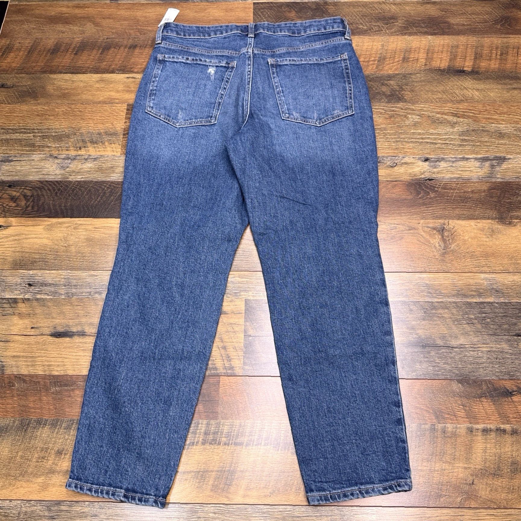 Old Navy Old Navy Jeans Womens 12 High Rise Slim 5-Pocket Blue Denim Stretch Ankle Modern 26.5in Inseam NWT Size 34" / US 12 / IT 48 - 3 Thumbnail
