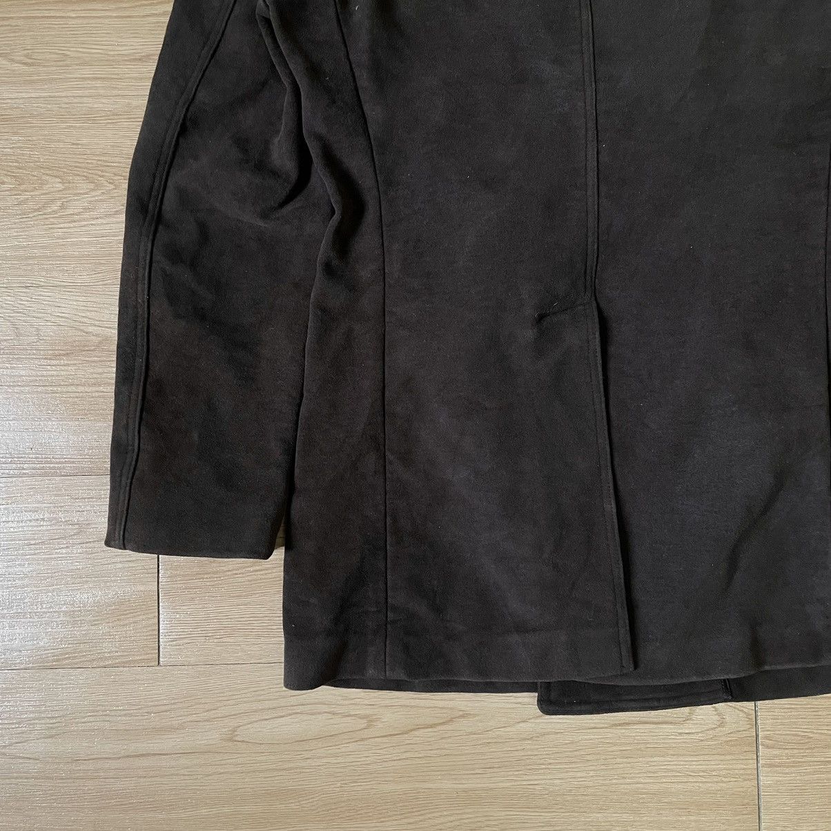 Armani Collezioni 🇮🇹 ARMANI COLLEZIONI ITALY ARCHIVE DOUBLE BREASTED SUEDE COAT Size US M / EU 48-50 / 2 - 23 Thumbnail