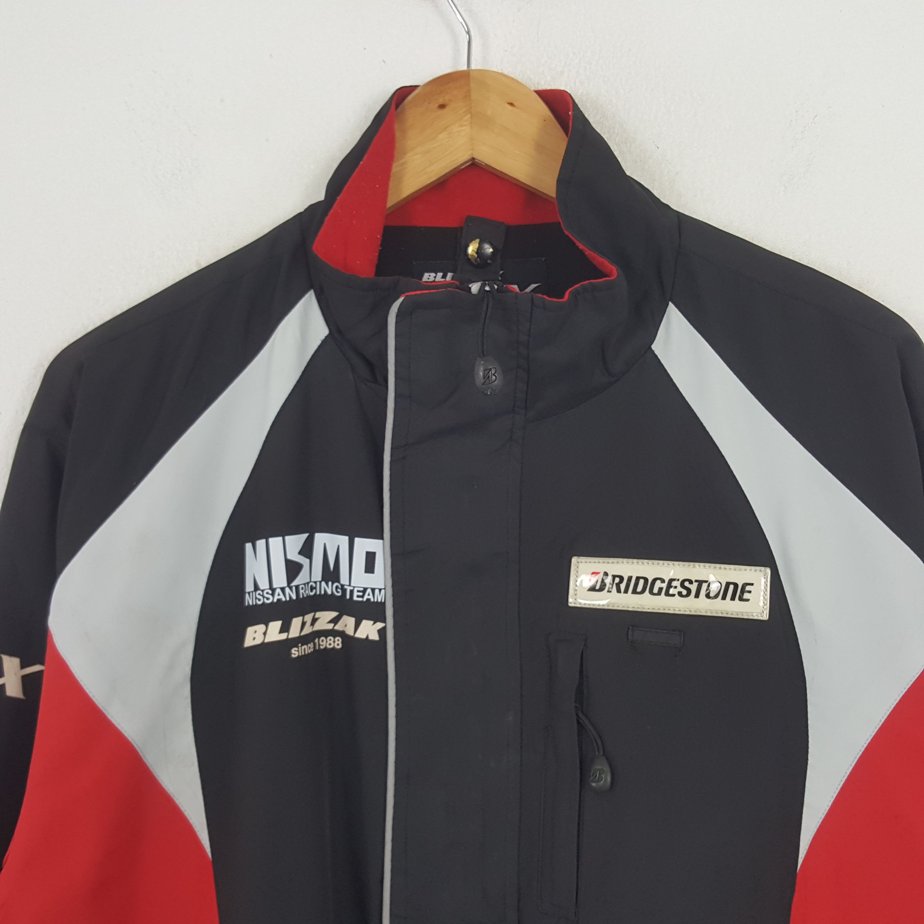 Japanese Brand × Vintage Vintage Bridgestone X Nismo Nissan Racing Team Custom Jacket Size US L / EU 52-54 / 3 - 4 Thumbnail