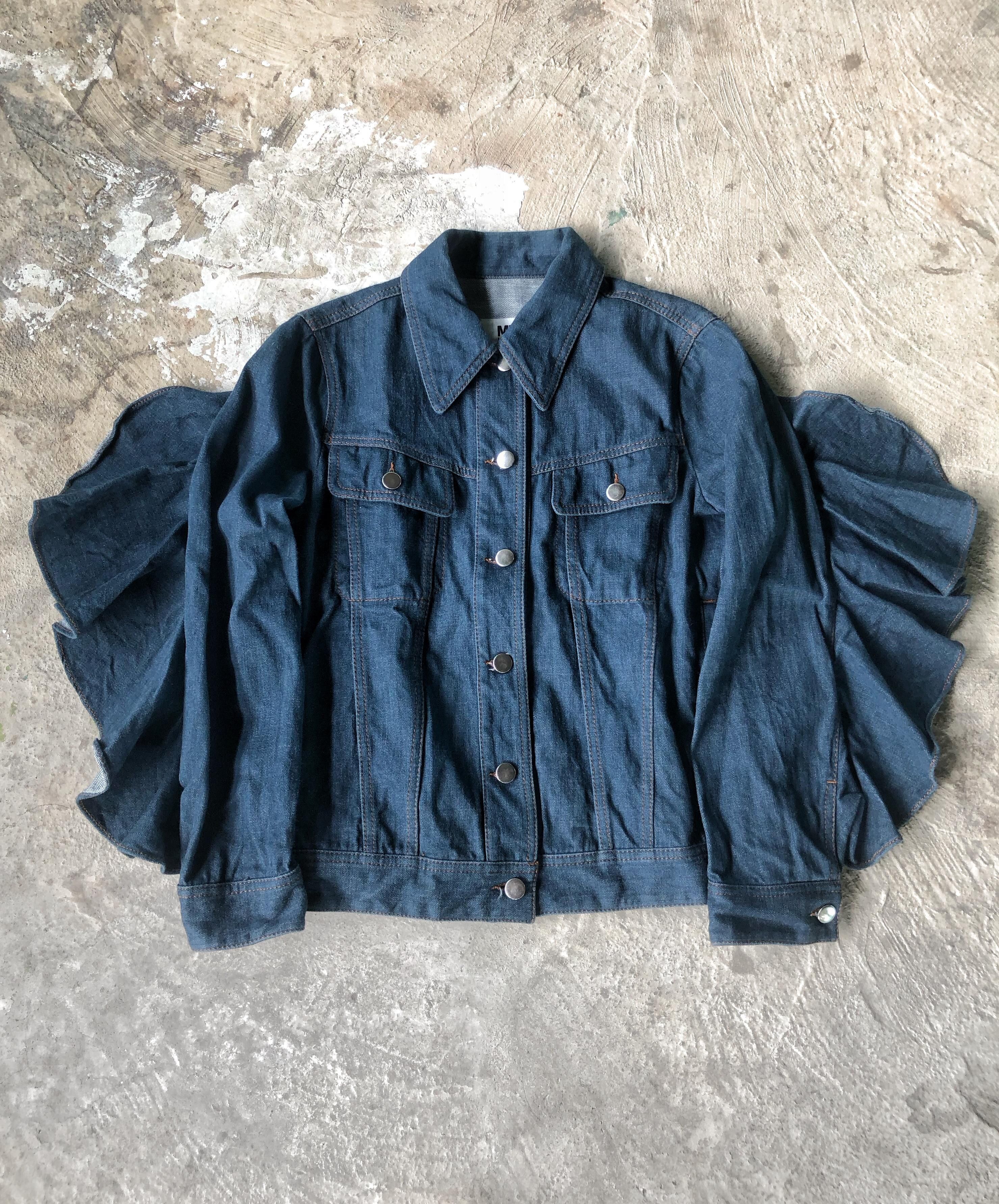 Maison Margiela Maison Margiela Batwing Denim Jacket Size US S / EU 44-46 / 1 - 1 Thumbnail
