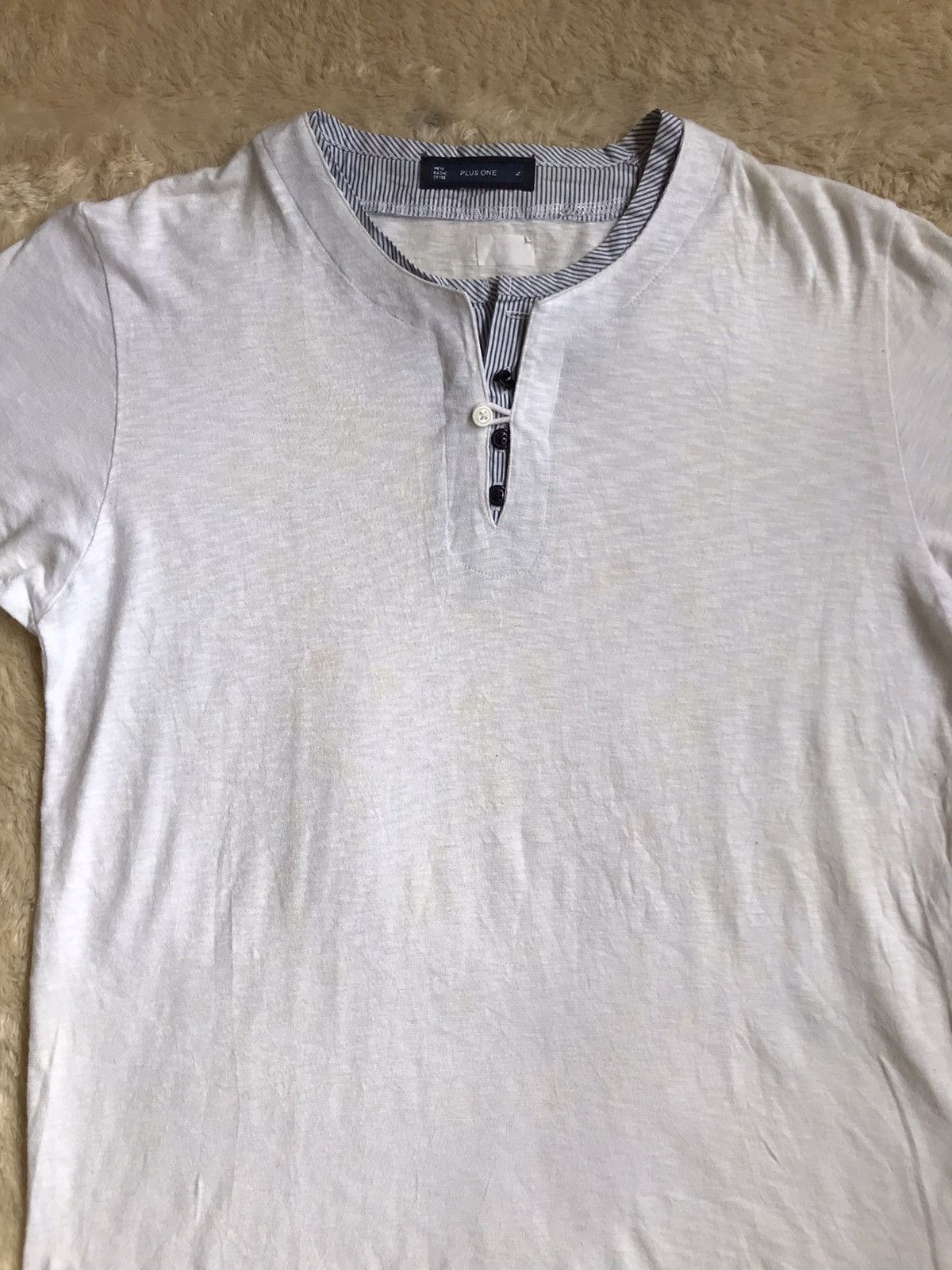 Plus One Clothing Plus one T Shirt Double Layer Japan Style Size US L / EU 52-54 / 3 - 4 Thumbnail