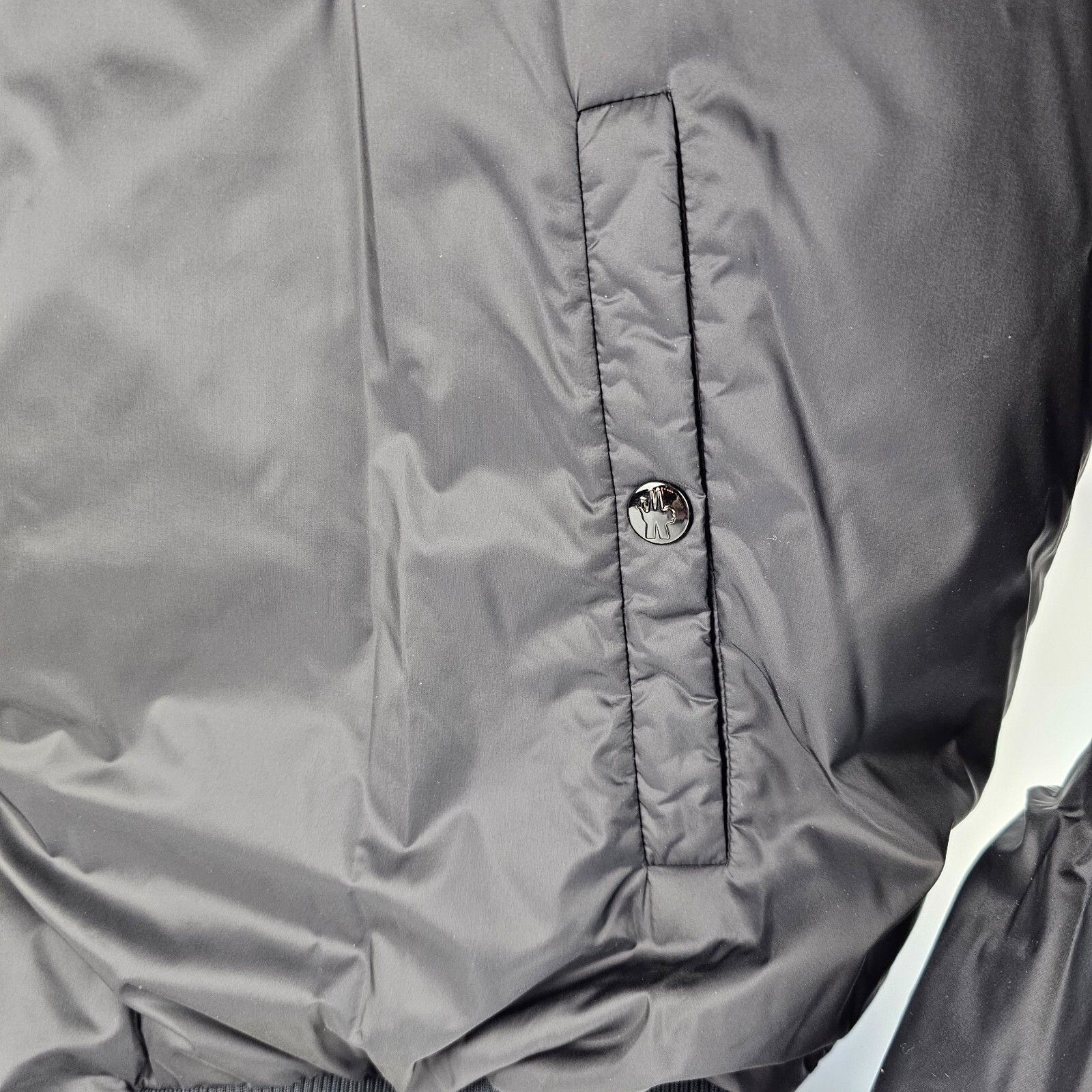 Moncler MONCLER Bouchet $2270 Black Down Jacket New 2 Size US M / EU 48-50 / 2 - 9 Thumbnail