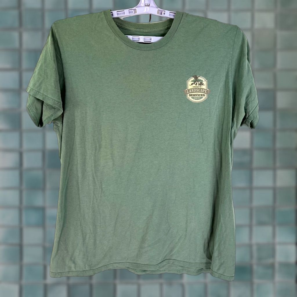 Disney Mickey’s Landscaping Service Disney Shirt Adult XL Green Graphic Men T-Shirt 100% Cotton Blend Logo Crew Neck Summer Breathable Size US XL / EU 56 / 4 - 1 Thumbnail