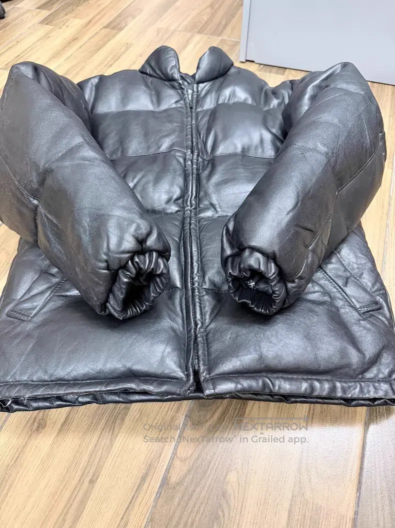 Schott Schott Leather goose down jacket Size US XS / EU 42 / 0 - 6 Thumbnail