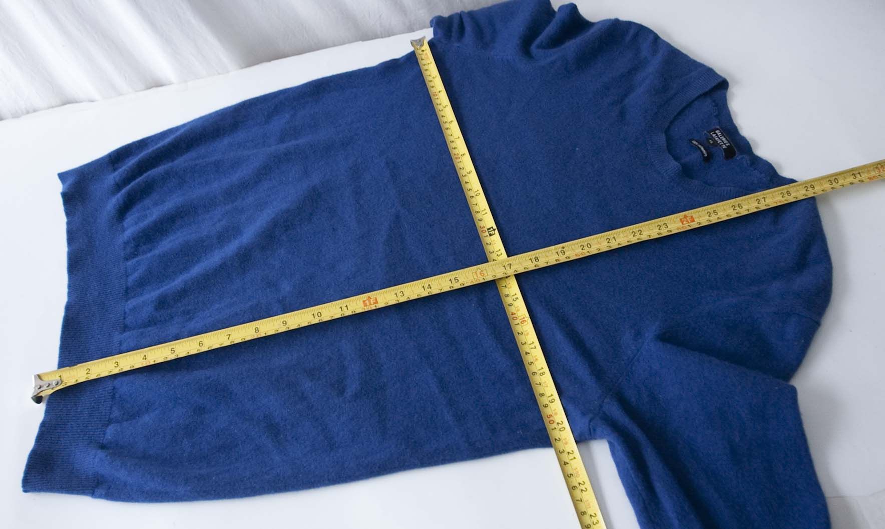 Galeries Lafayette Galeries Lafayette Sweater 100% Cashmere Size XL Blue Size US XL / EU 56 / 4 - 6 Thumbnail