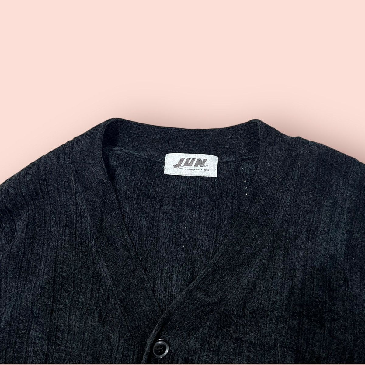 Jun Takahashi VINTAGE JUN MEN BUTTON UP KNITTED CARDIGAN Size US L / EU 52-54 / 3 - 10 Thumbnail