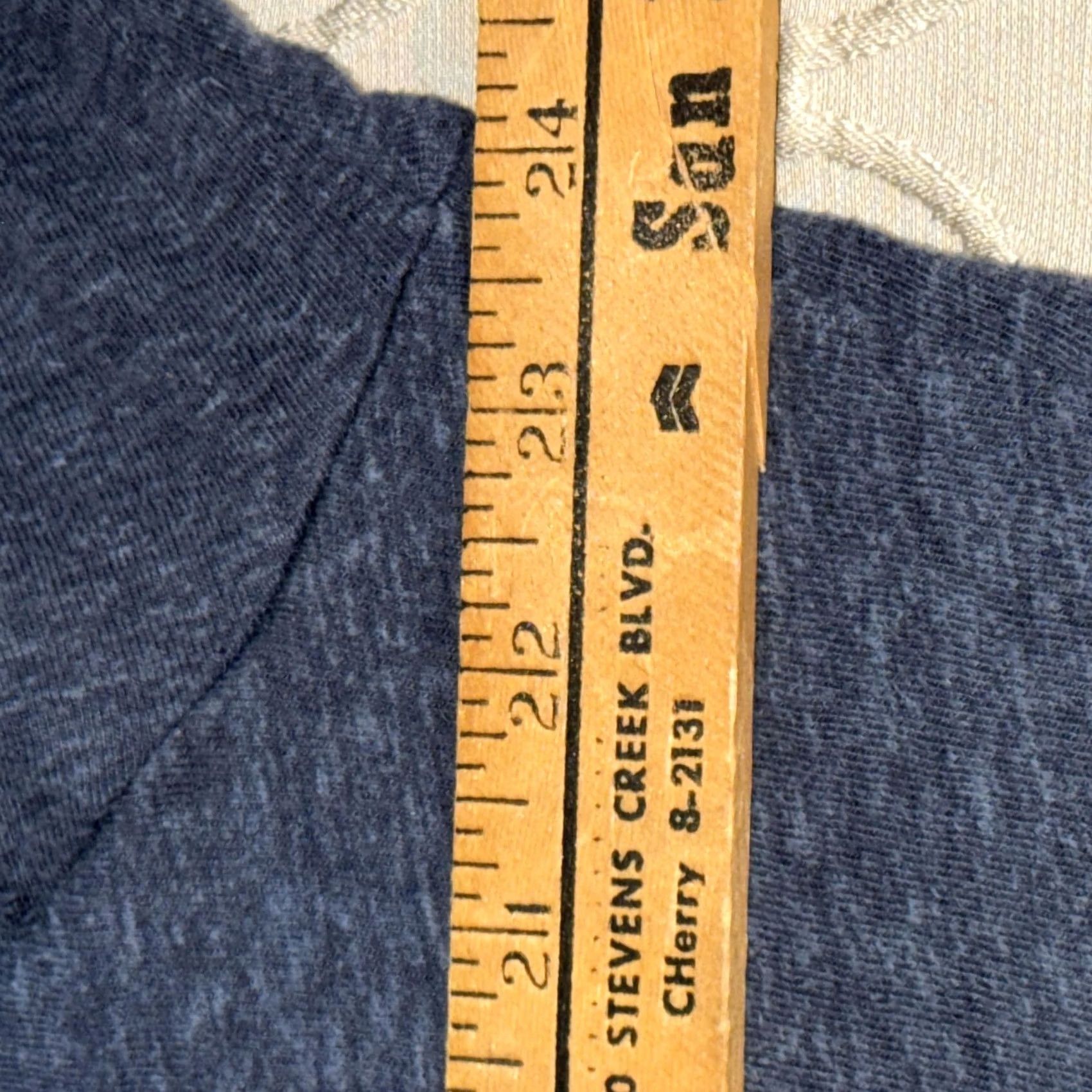 Marine Layer Marine Layer Henley Shirt Mens XL Blue Long Sleeve Lightweight Casual Knit Size US XL / EU 56 / 4 - 6 Thumbnail