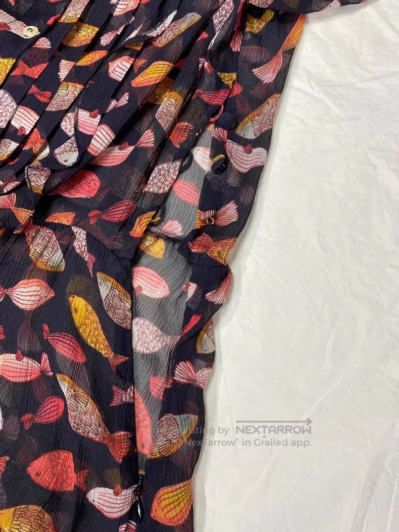 Valentino Valentino Mulberry silk print dress Size M / US 6-8 / IT 42-44 - 6 Thumbnail