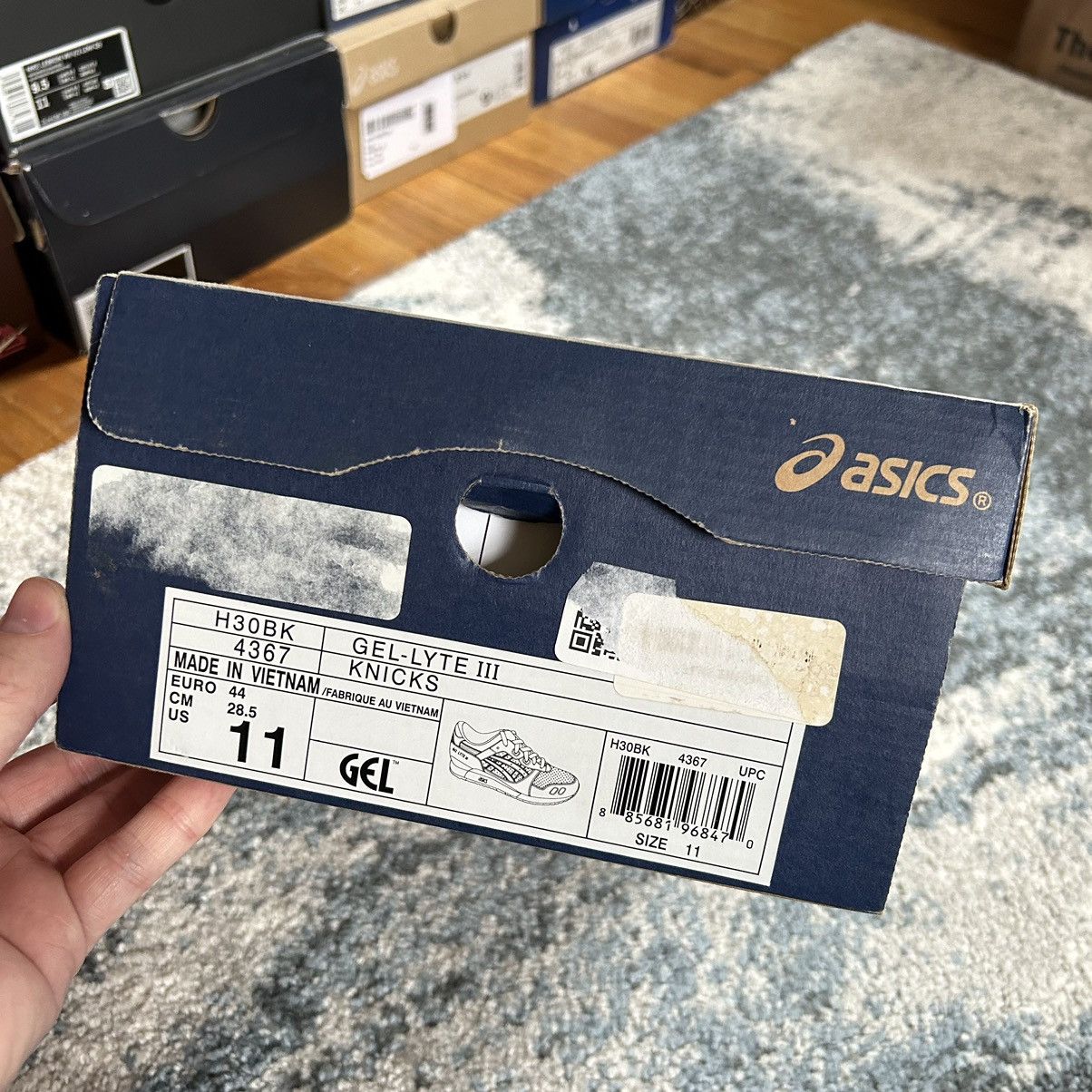 Asics × Ronnie Fieg H30BK-4367 2013 GEL LYTE iii EAST COAST PACK ECP KNiCKS METS Size US 11 / EU 44 - 14 Thumbnail