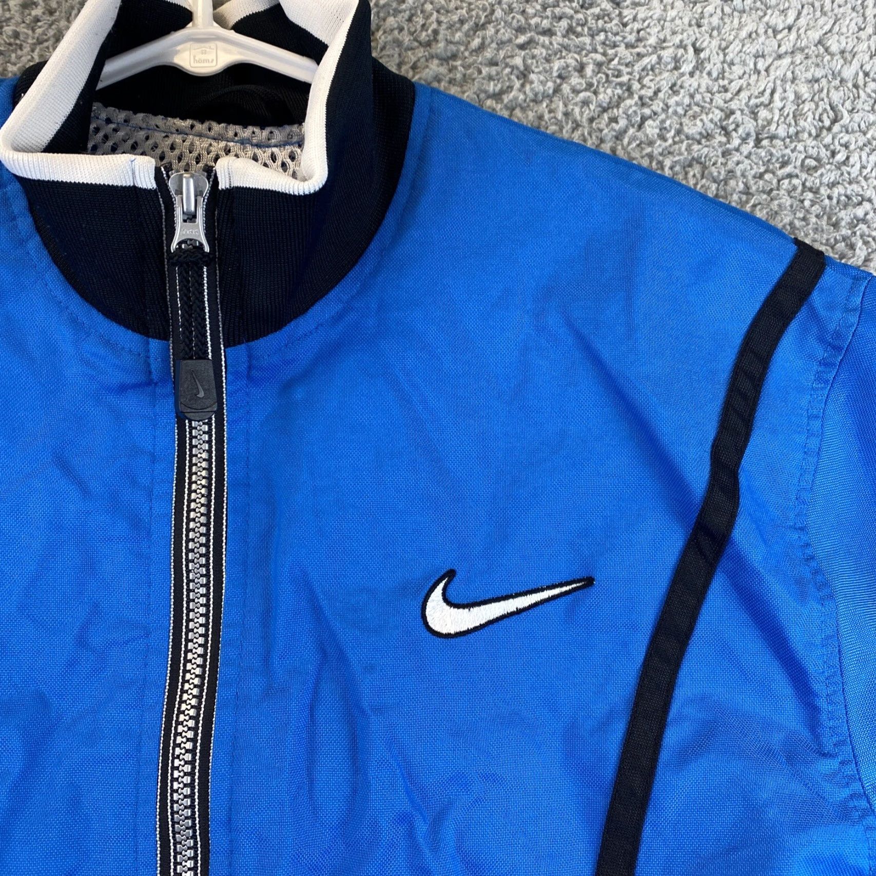 Nike Nike Windbreaker Jacket Mens M Long Sleeve Casual Full Zip Blue Outdoor Size US M / EU 48-50 / 2 - 3 Thumbnail