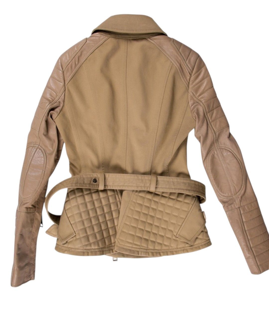 Burberry Prorsum S/S 2011 RUNWAY QUILTED LEATHER JACKET Size M / US 6-8 / IT 42-44 - 6 Thumbnail