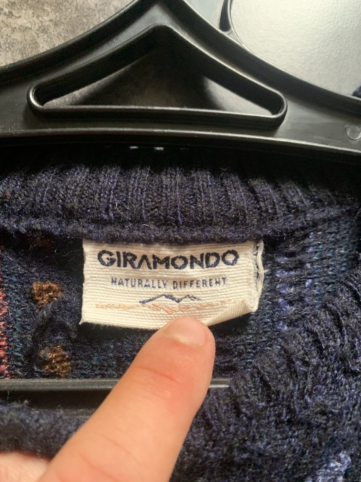 Vintage Vintage Coogi Style Sweater Giramondo Knit Size US L / EU 52-54 / 3 - 6 Thumbnail
