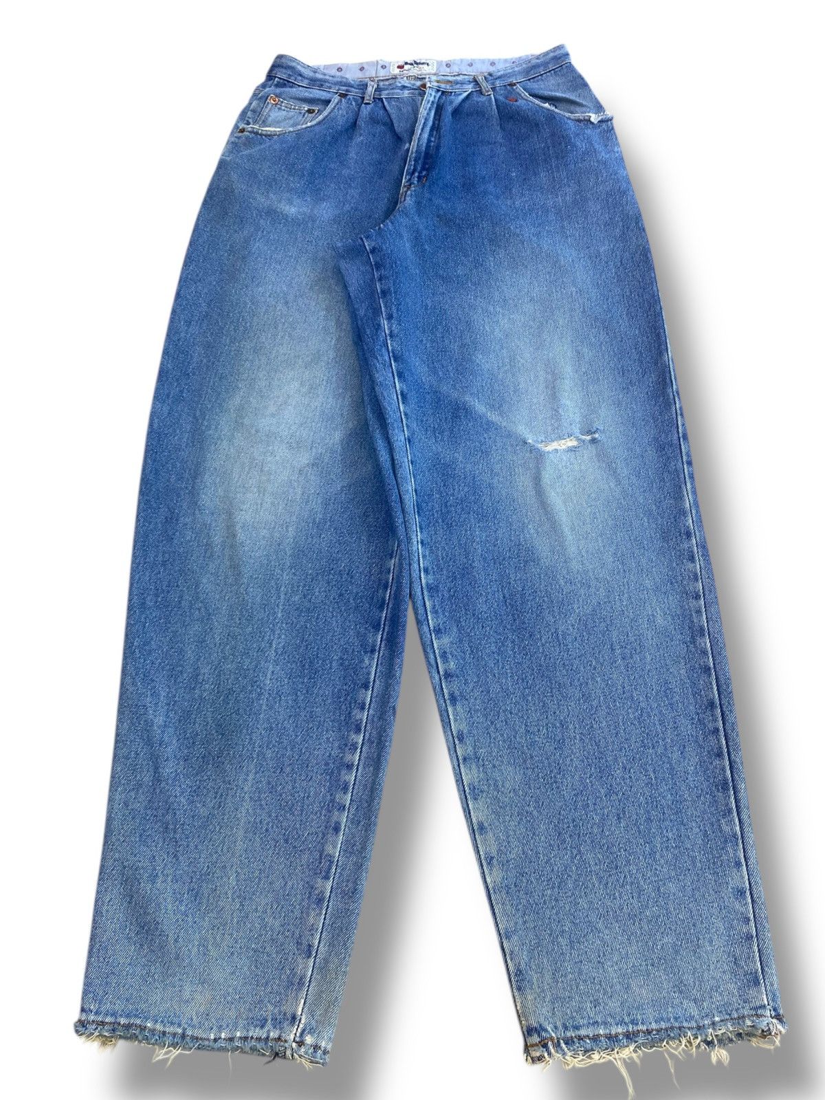 Edwin Edwin Blue Faded Wash Style Baggy Jeans Size US 32 / EU 48 - 1 Thumbnail