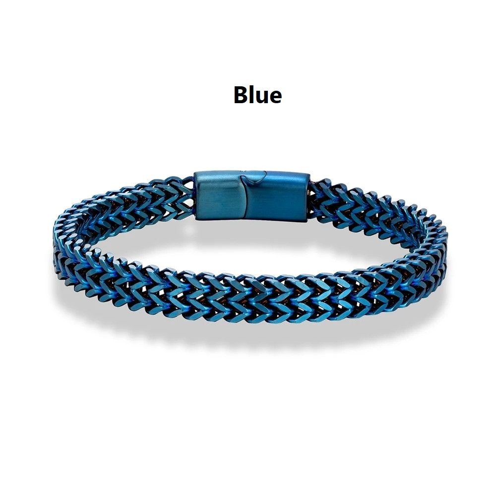 Other 8MM Curb Chain Link Bracelet Stainless Bangles Gift For Him Size ONE SIZE - 12 Thumbnail