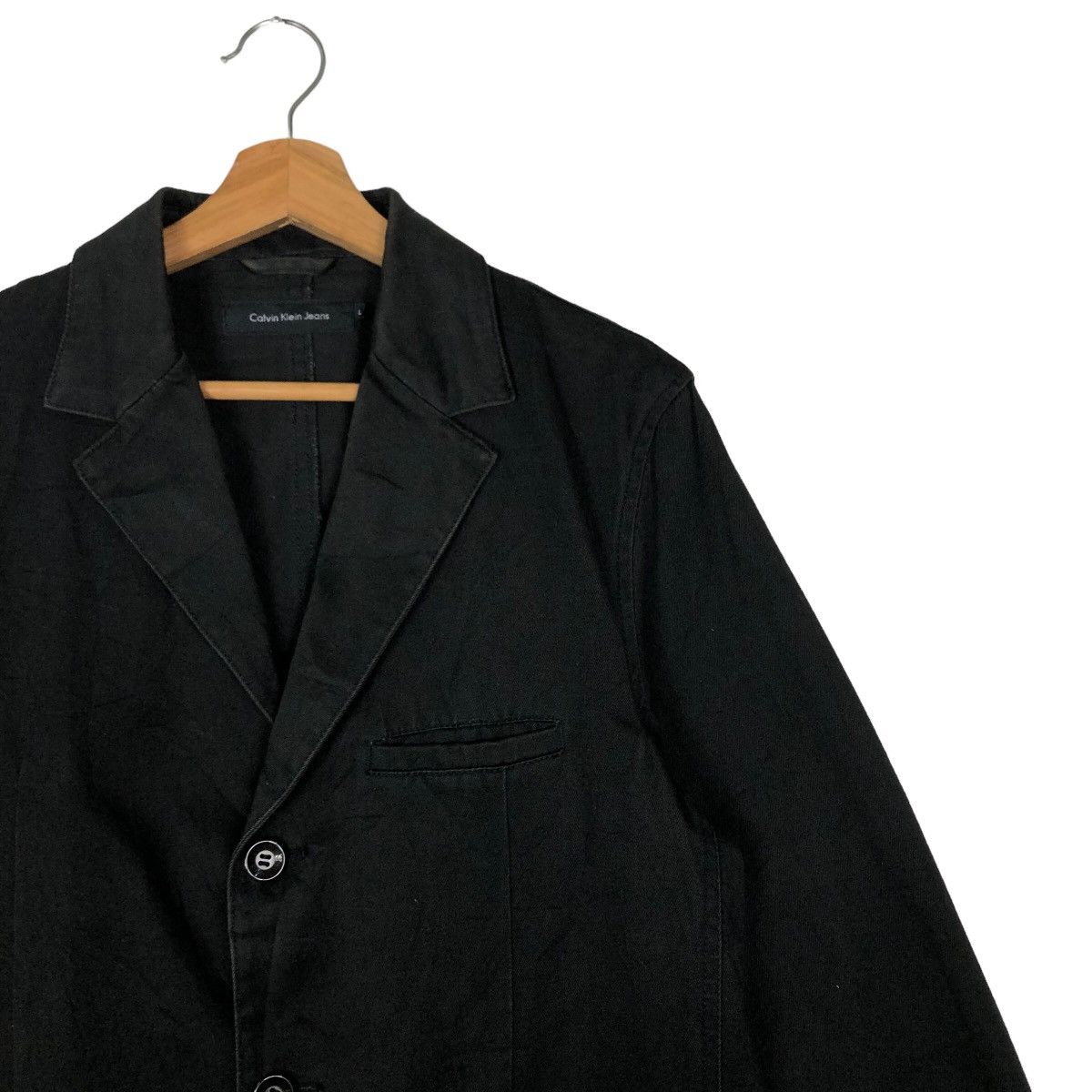 Japanese Brand 🔥90’s Hickory Chore Jacket Work Calvin Klein Issey Miyake Size US L / EU 52-54 / 3 - 5 Thumbnail
