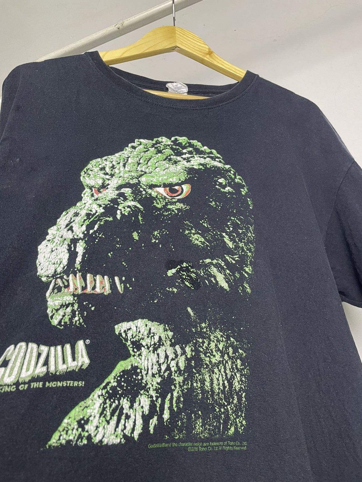 Vintage Vintage Godzilla Big Print Rare Movie tshirt Size US XL / EU 56 / 4 - 8 Thumbnail