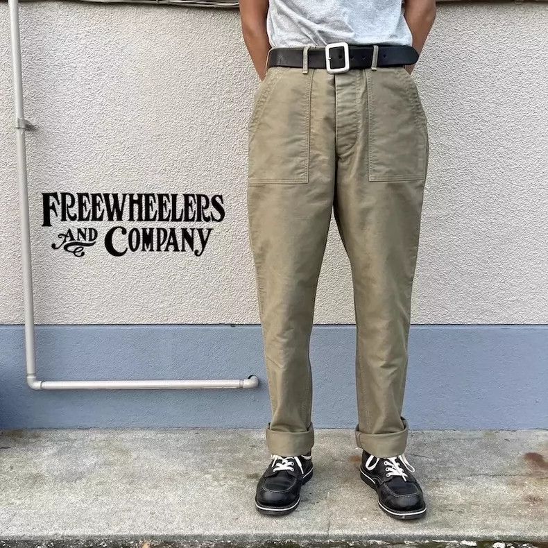 Freewheelers FREEWHEELERS 23SS military green casual trousers Size US 32 / EU 48 - 7 Thumbnail