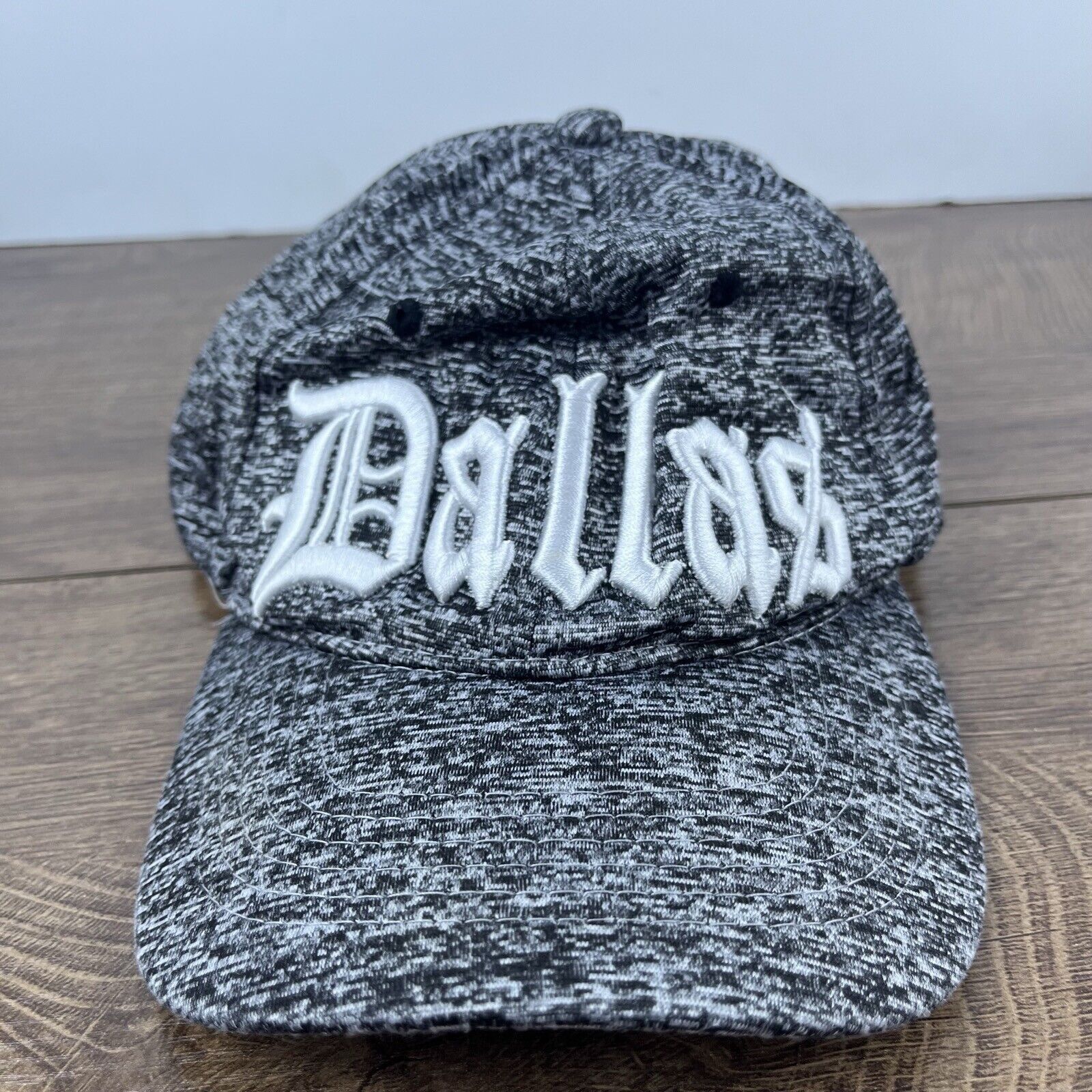 Other Dallas Gray Hat Dallas Cap Hat Gray Adjustable Hat Gray Adul Size ONE SIZE - 3 Thumbnail