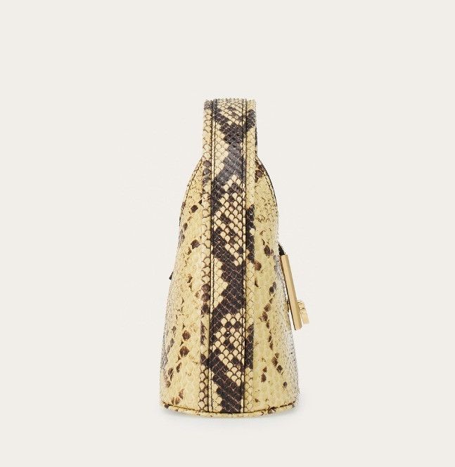Salvatore Ferragamo o1s1rm0924 Size: OS / Leather Mini Hobo Bag in Python Size ONE SIZE - 2 Thumbnail