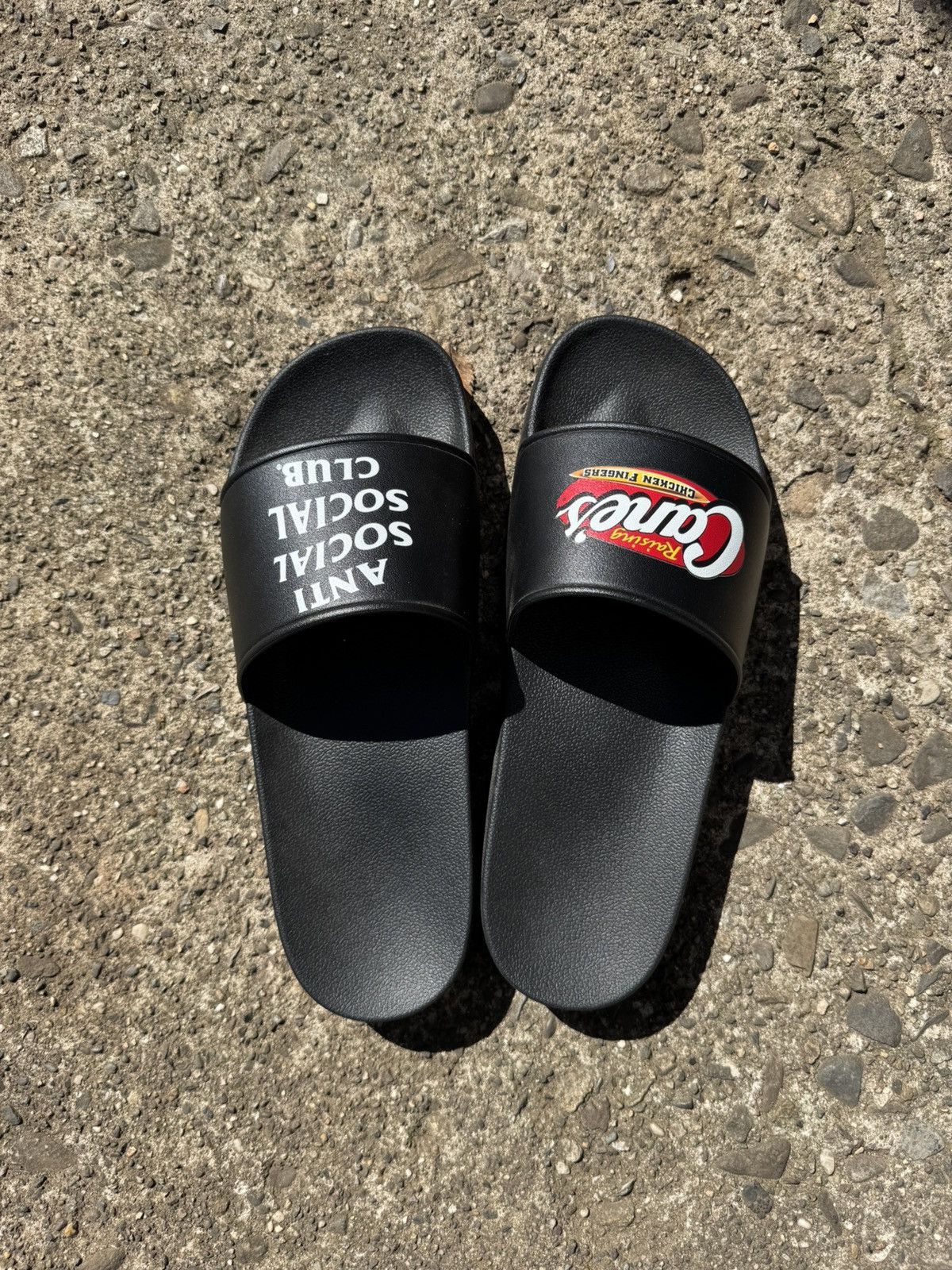 Anti Social Social Club Raising Canes x ASSC Slides (RARE) Size US 8.5 / EU 41-42 - 2 Thumbnail