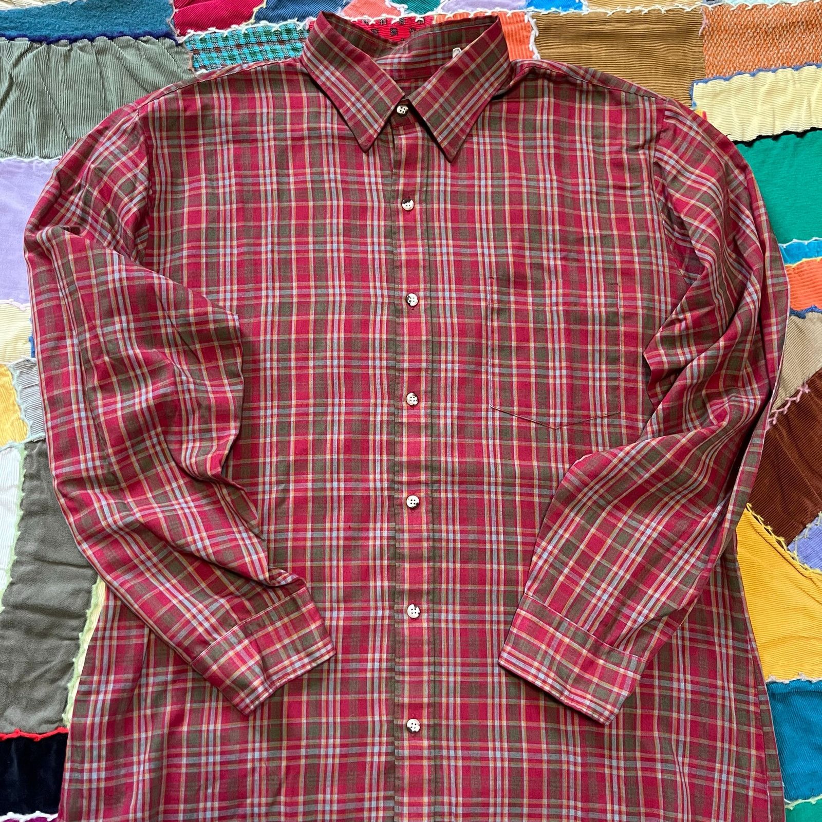 L.L. Bean LL Bean Red and Brown Plaid Longsleeve Button Up Large Size US L / EU 52-54 / 3 - 1 Thumbnail