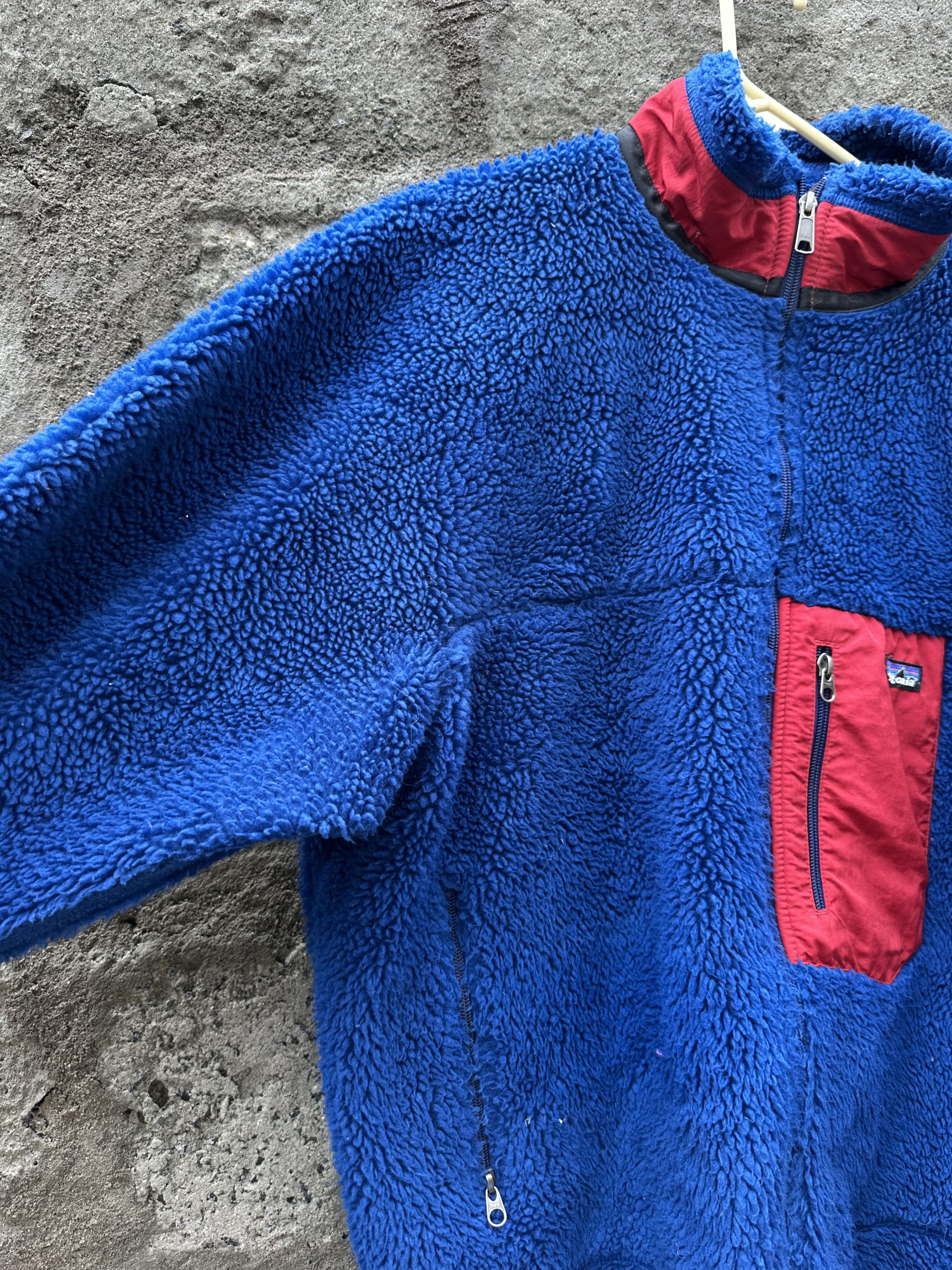 Patagonia Patagonia Synchilla Fleece – Blue/Red – Size XL Size US XL / EU 56 / 4 - 4 Thumbnail