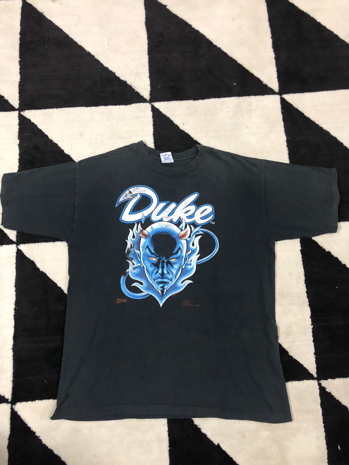 Salem Sportswear Blue devil tag salem vintage Size US L / EU 52-54 / 3 - 2 Thumbnail