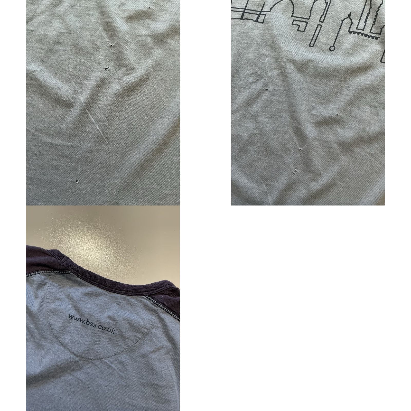 Vintage VINTAGE Best In Town BSS Soundweb London Audio Blue L/S Graphic T-Shirt Sz.L Mens Size US L / EU 52-54 / 3 - 8 Thumbnail