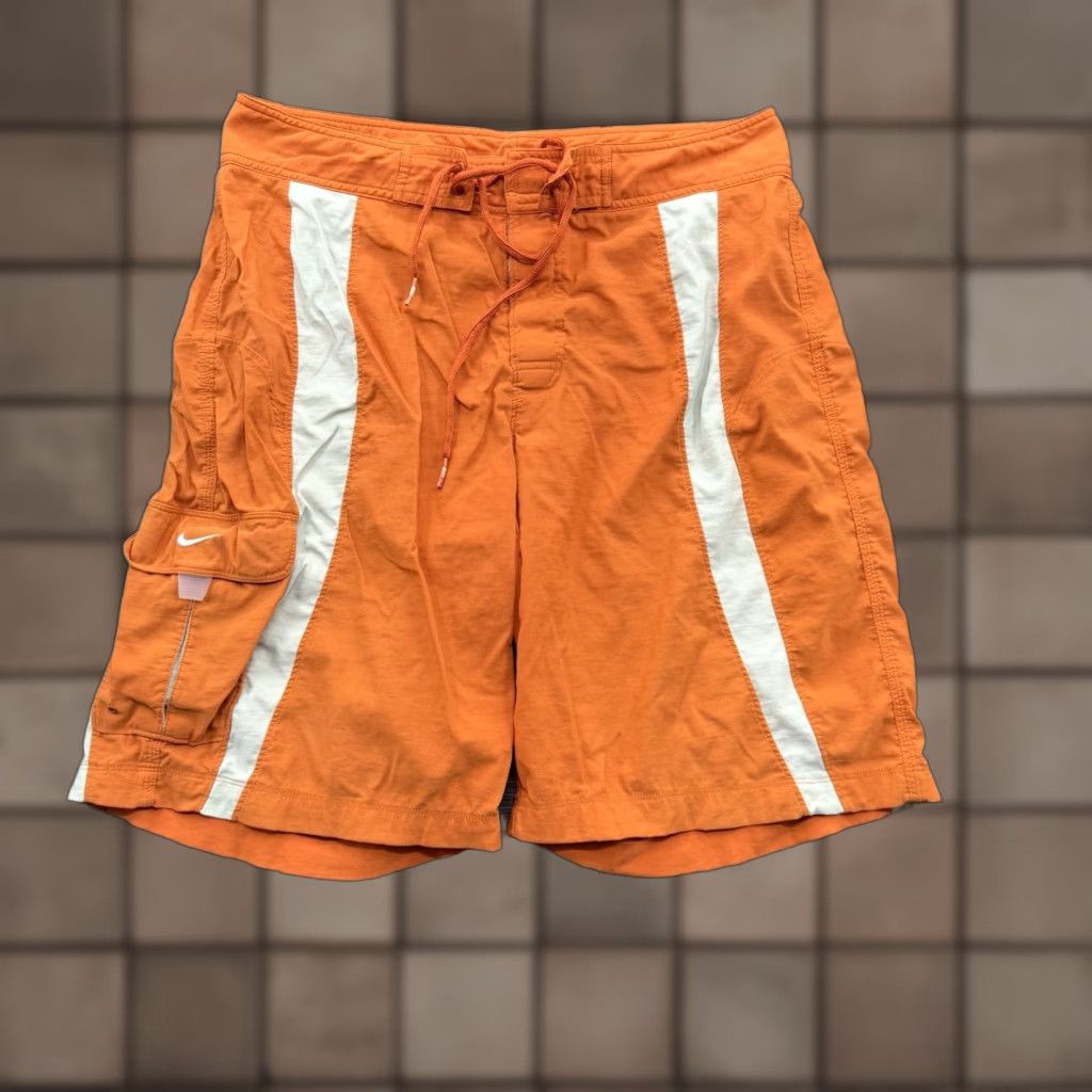 Nike Nike Board Short Men 36 Orange Nylon Beach Swim Weekend Vacation 11' Inseam Size US 36 / EU 52 - 1 Thumbnail