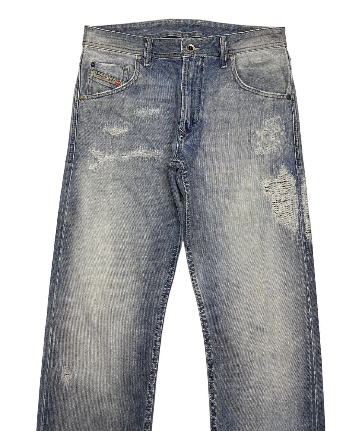 Diesel DIESEL BLUE EYECONS 2017/1 EDITION DISTRESSED DENIM JEANS Size US 31 - 3 Thumbnail