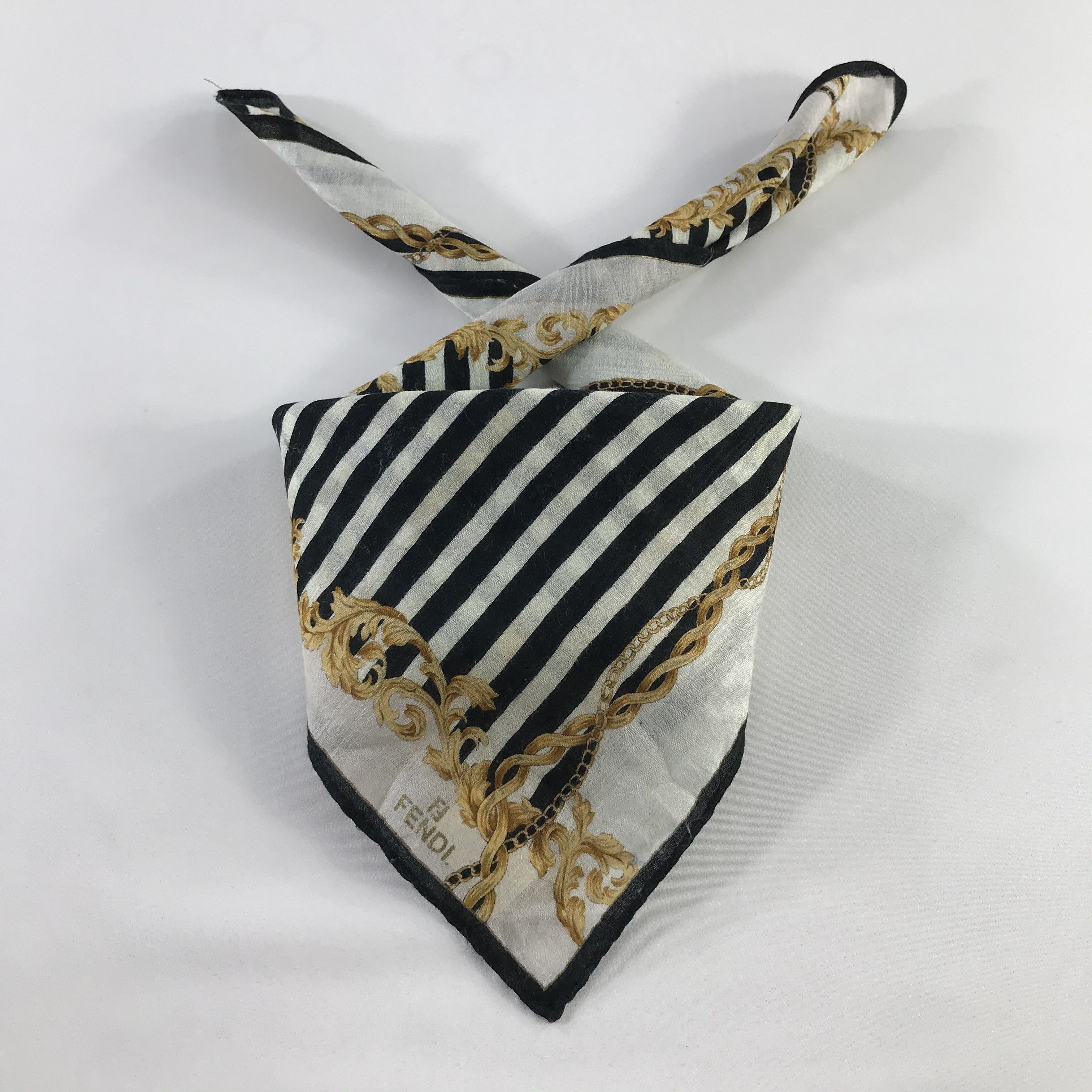 Vintage Fendi Handkerchief / Neckerchief / Bandana Size ONE SIZE - 1 Thumbnail