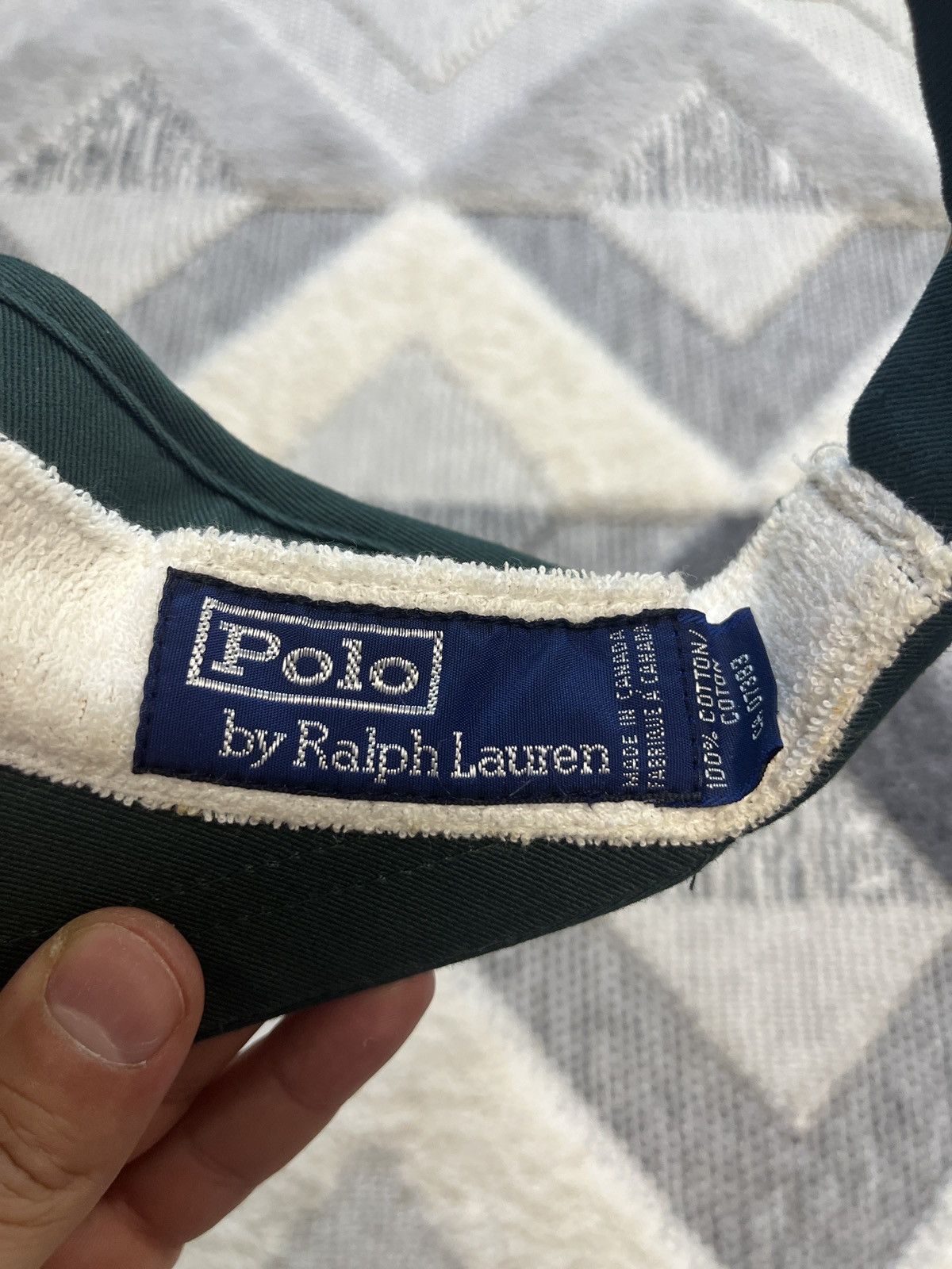 Polo Ralph Lauren × Vintage Polo Ralph Lauren Vintage Tennis Cap Size ONE SIZE - 2 Thumbnail