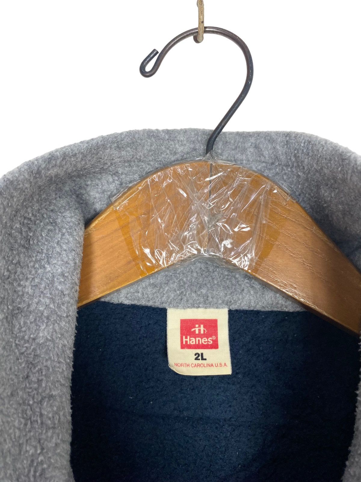 Hanes Rare‼️ Hanes Gilet Fleece Vest Size US M / EU 48-50 / 2 - 4 Thumbnail