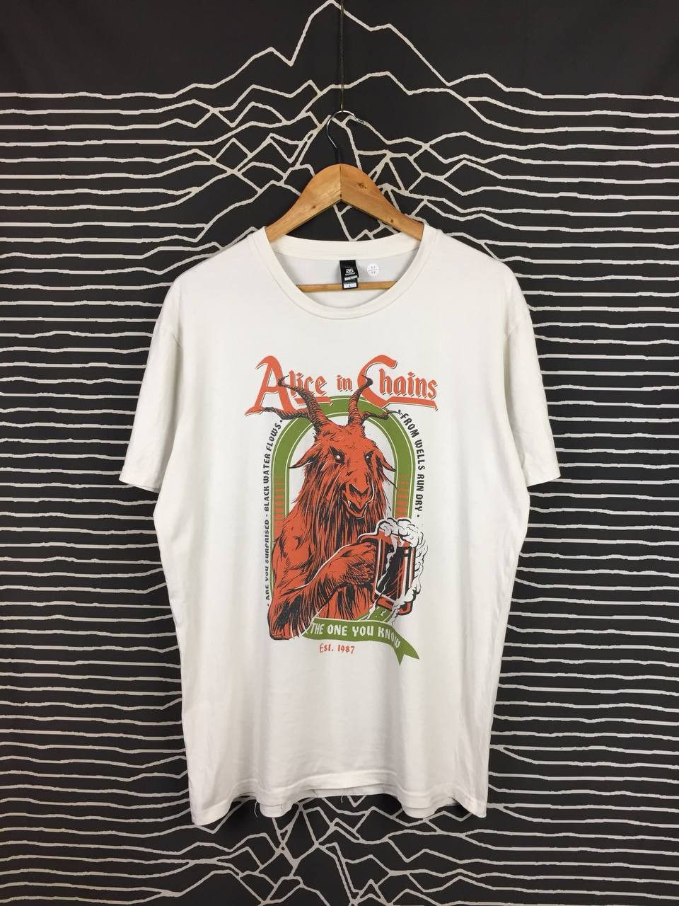 Band Tees Alice In Chains Alternative Grunge Band Devils Brew Tee Size US L / EU 52-54 / 3 - 2 Thumbnail