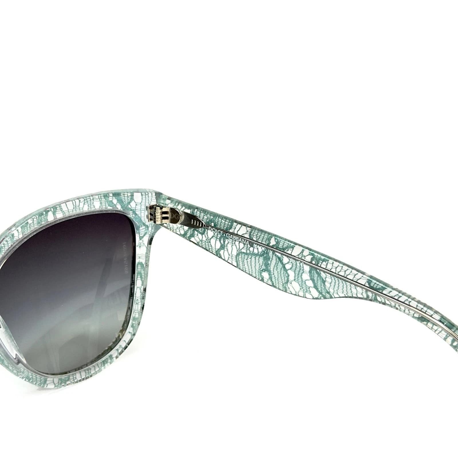 Dolce & Gabbana Dolce & Gabbana DG4190 4190 Blue LACE Fashion Sunglass Size ONE SIZE - 3 Thumbnail