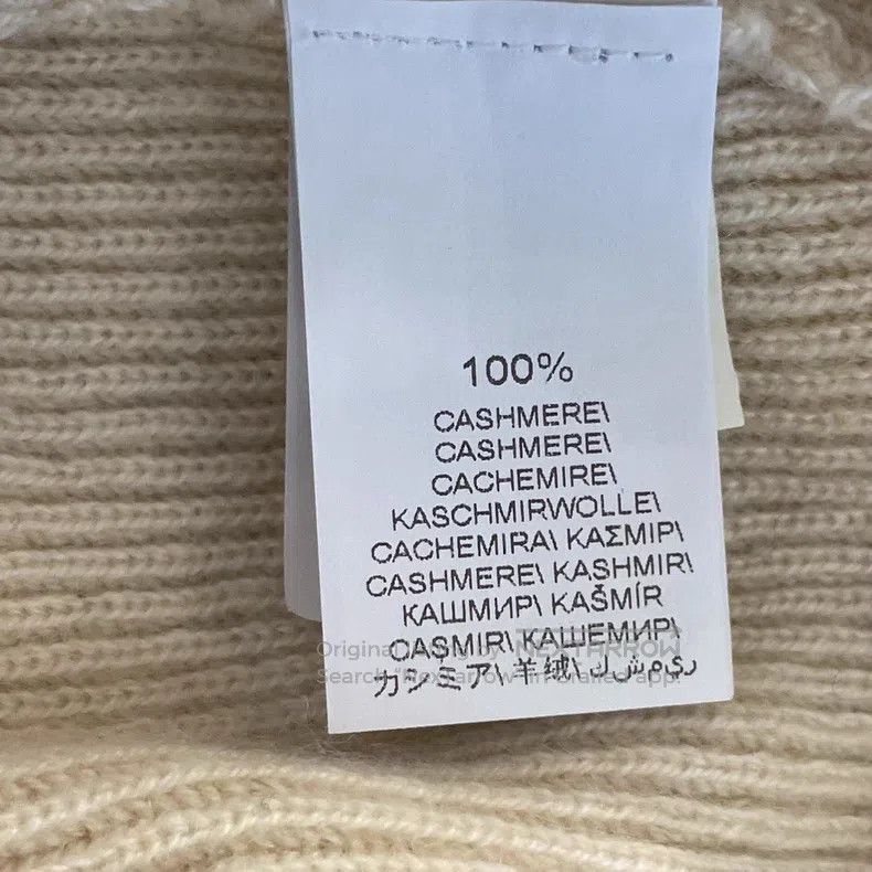 Brunello Cucinelli Brunello Cucinelli Beige V-Neck Cashmere Sweater Size L / US 10 / IT 46 - 5 Thumbnail