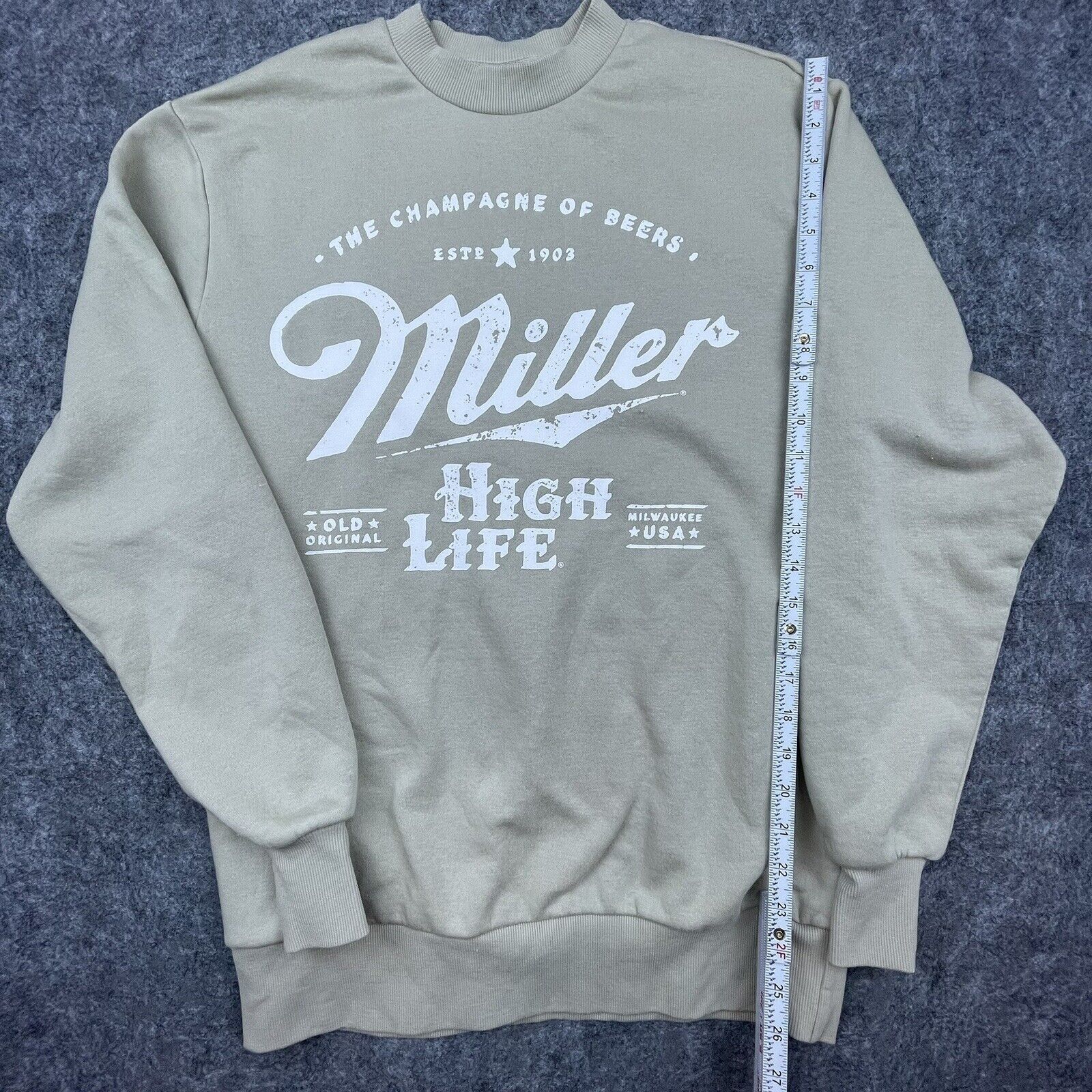 Other Miller High Life Sweatshirt Extra Small Champagne of Beers Size US XS / EU 42 / 0 - 4 Thumbnail