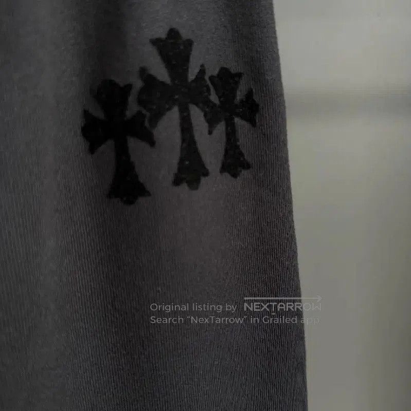 Chrome Hearts Chrome Hearts Black Cotton Logo Winter Pants . Size 23" - 3 Thumbnail
