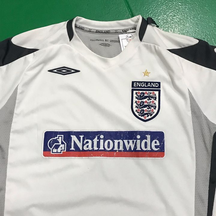 Umbro Vintage 2008-10 England Umbro Jersey Training Shirt nationwi Size US M / EU 48-50 / 2 - 9 Thumbnail