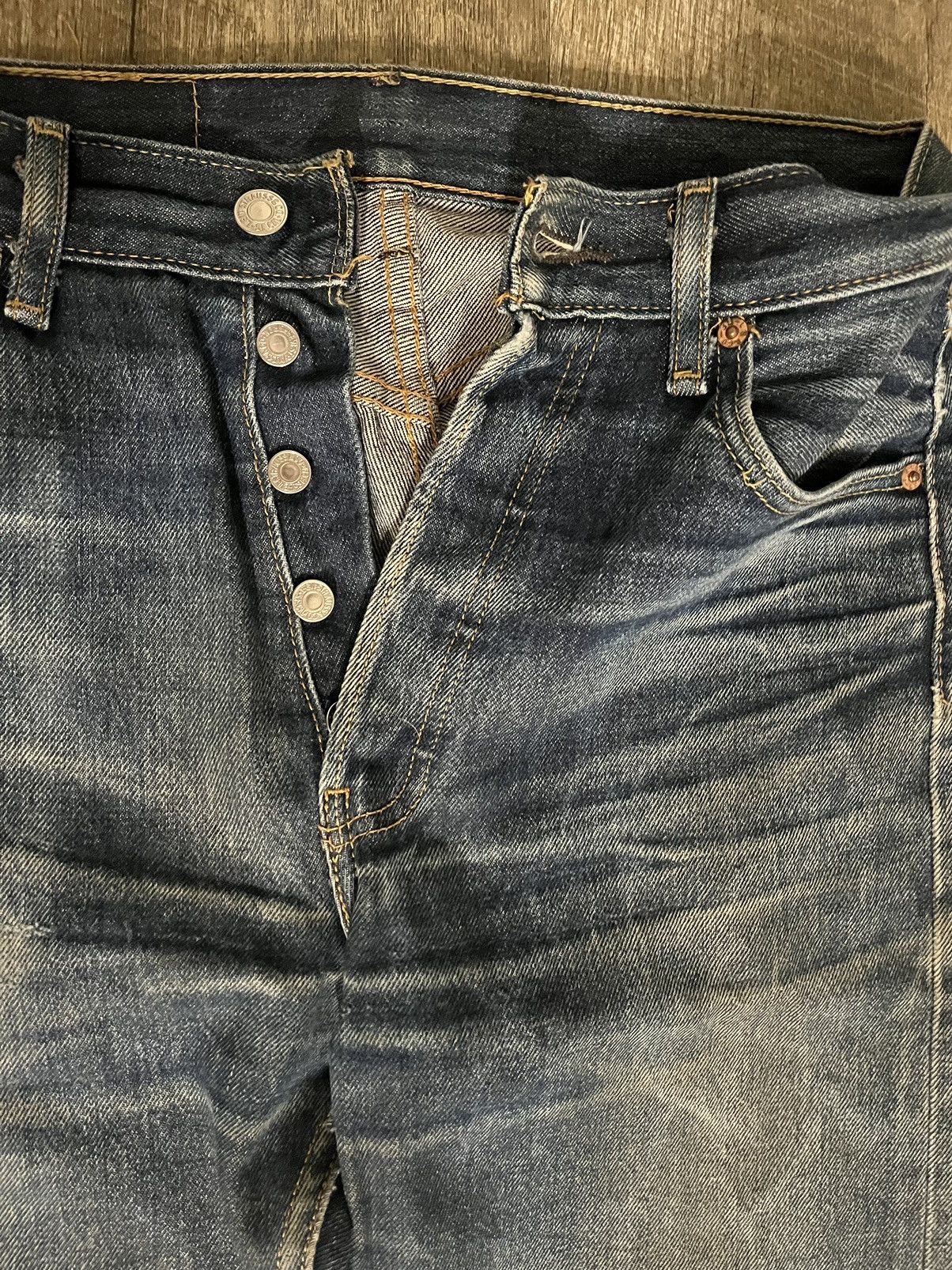 Levi's Vintage Clothing Vintage Levi’s 501 blank red tab 30 x 34 Size US 30 / EU 46 - 4 Thumbnail