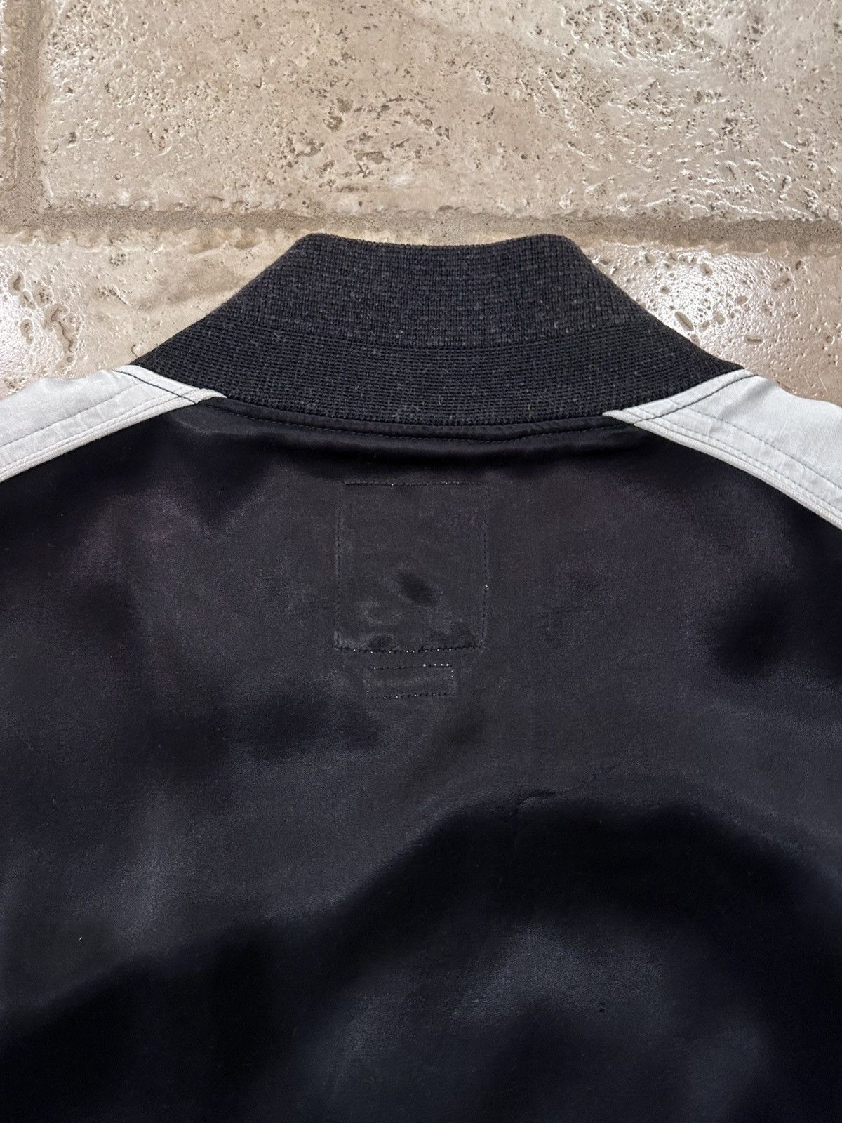 Japanese Brand Visvim Douglas Jkt SS21 Satin Black Zip Souvenir Jacket Size US XL / EU 56 / 4 - 15 Thumbnail