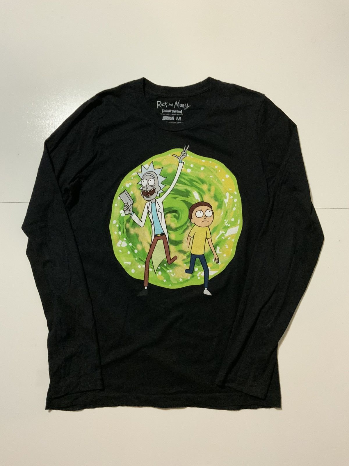Ripple Junction Lot Of 2 Rick & Morty Adult Swim Graphic Black T-Shirts Size US M / EU 48-50 / 2 - 2 Thumbnail