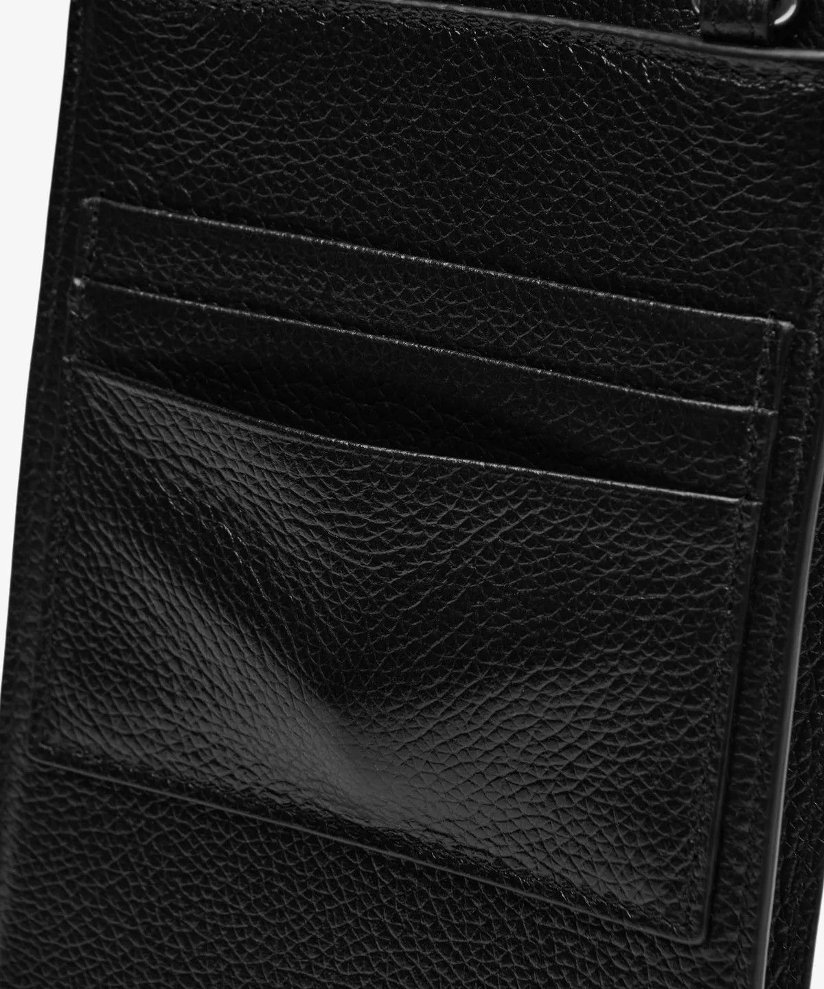 Balenciaga o1srvl11e0526 Size: OS / Cash Phone And Card Holder in Black Size ONE SIZE - 6 Thumbnail