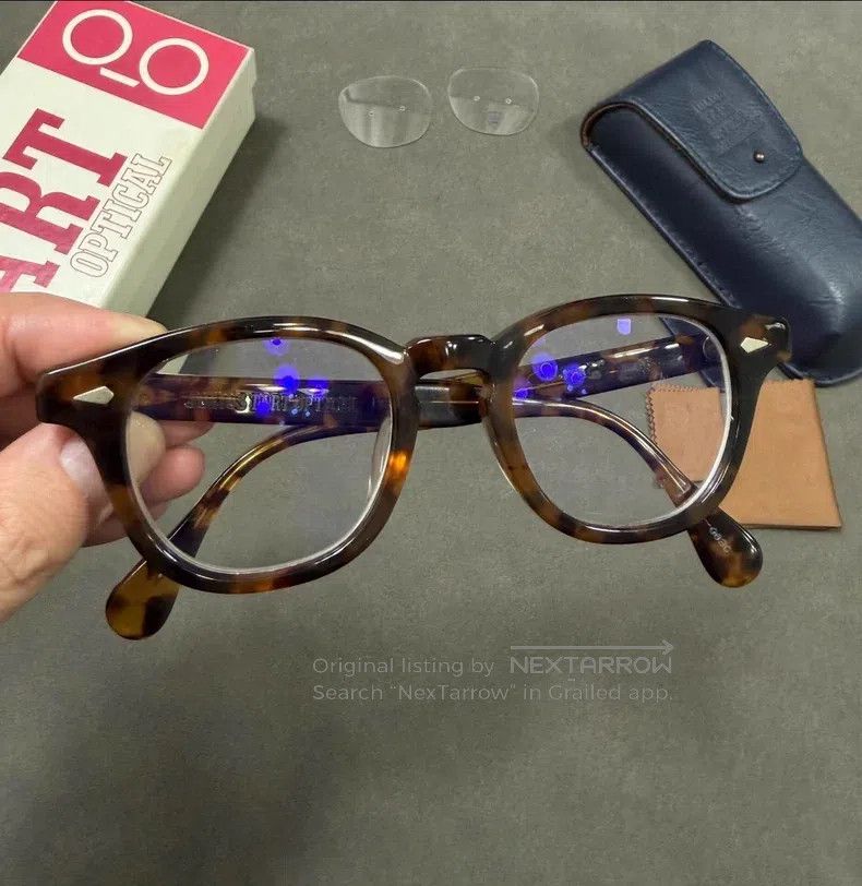 Julius Julius Tortoiseshell Glasses Frame Size ONE SIZE - 5 Thumbnail