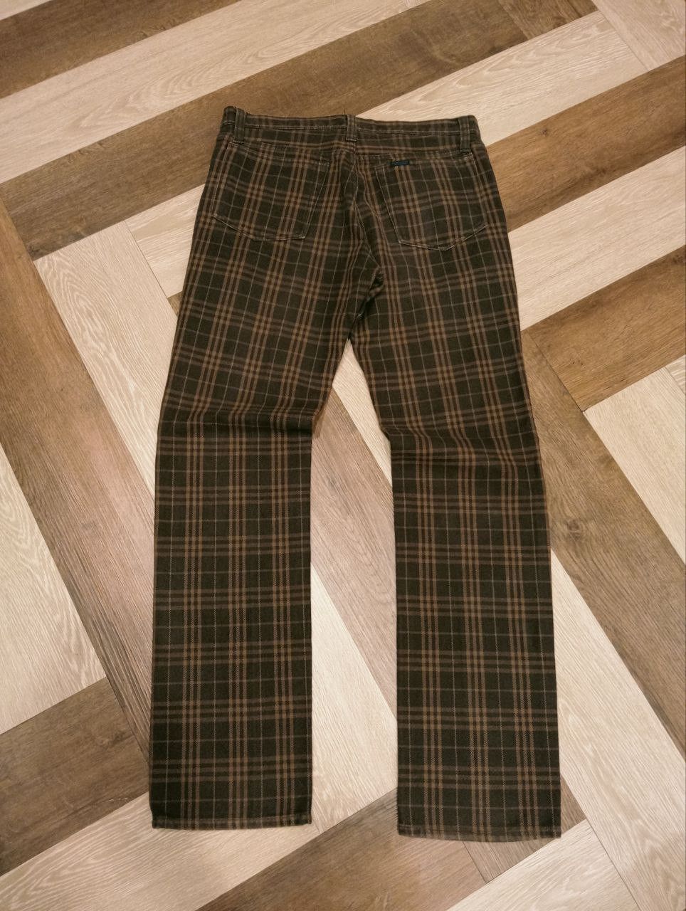 Burberry VINTAGE BURBERRY BLUE LABEL NOVA CHECK JEANS Size US 34 / EU 50 - 10 Thumbnail