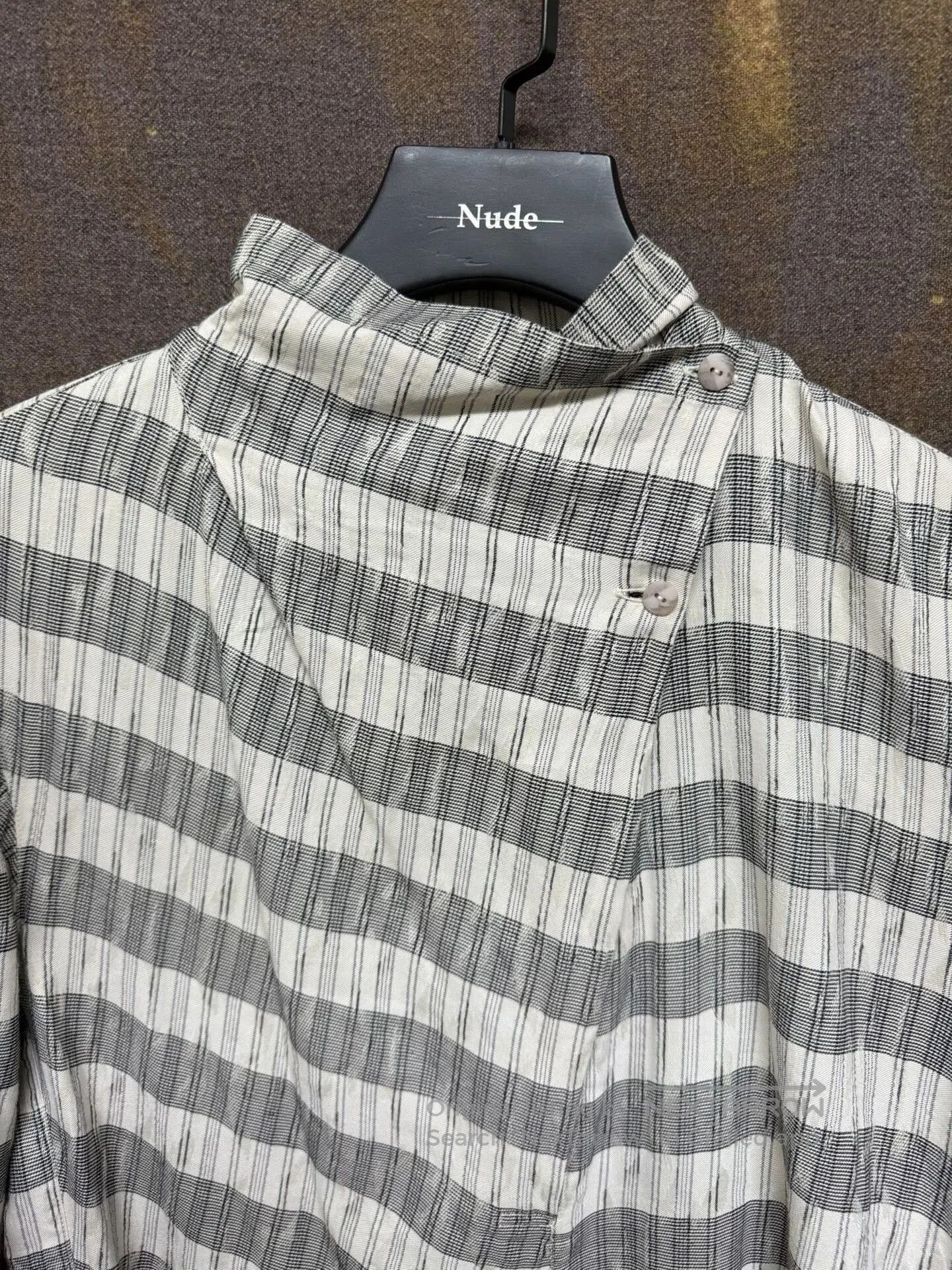 Issey Miyake issey miyake striped linen collar shirt. Size US M / EU 48-50 / 2 - 3 Thumbnail