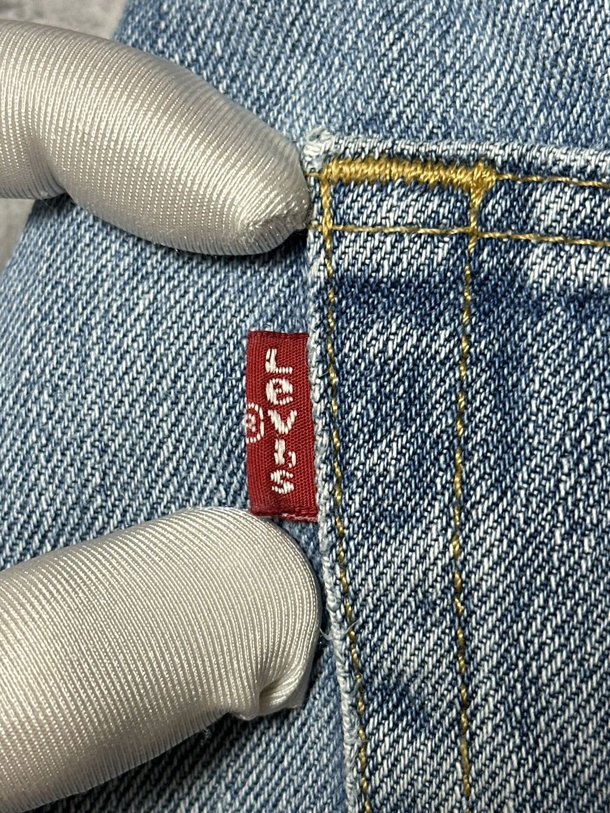 Levi's Vintage Levis 501 Baby Blue Jeans Pants 34x32 Size US 34 / EU 50 - 14 Thumbnail