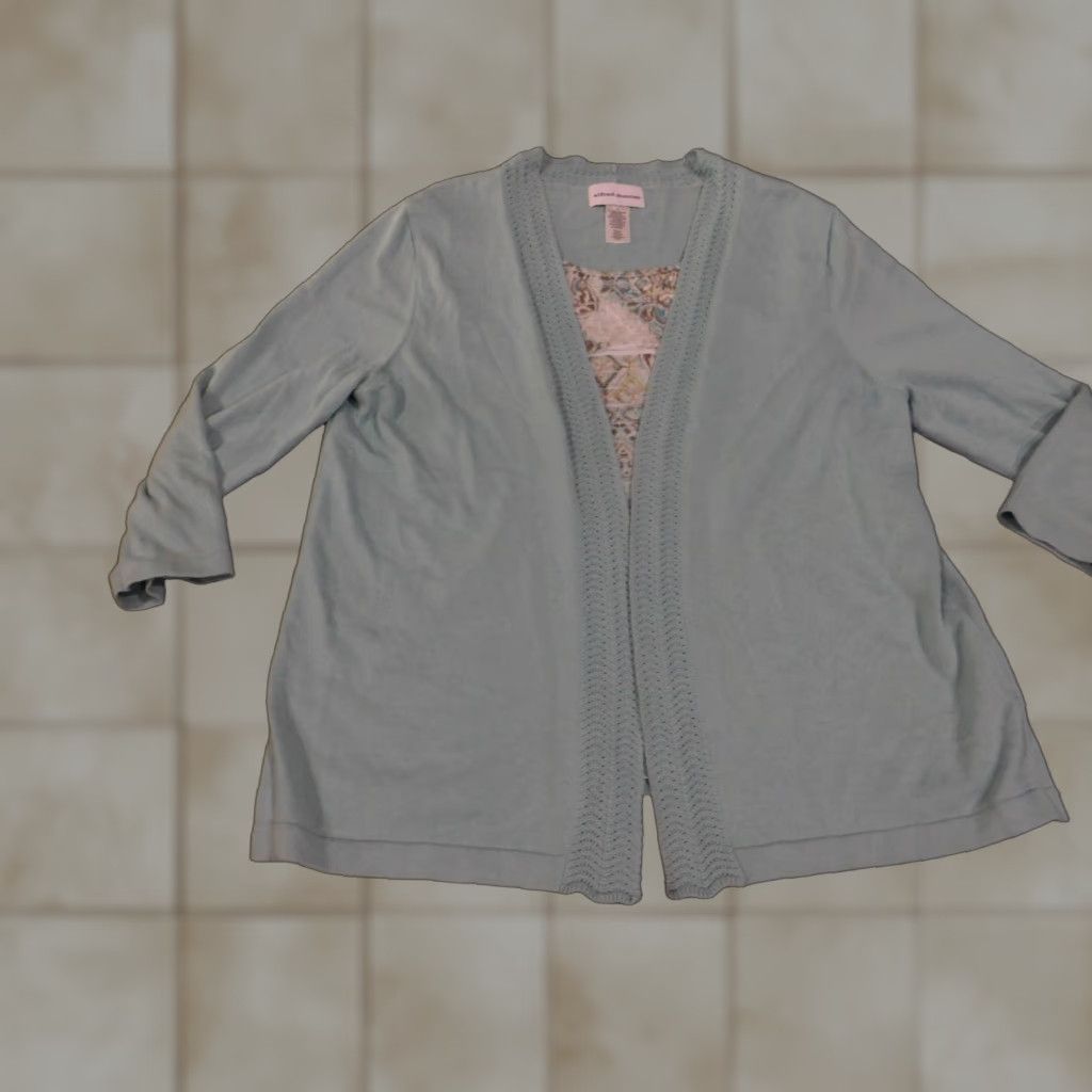 Vintage Alfred Dunner Sweater Size L / US 10 / IT 46 - 1 Thumbnail
